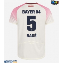 Moški Nogometni dresi Bayer Leverkusen Loic Bade #5 Gostujoči 2025-26 Kratek Rokav